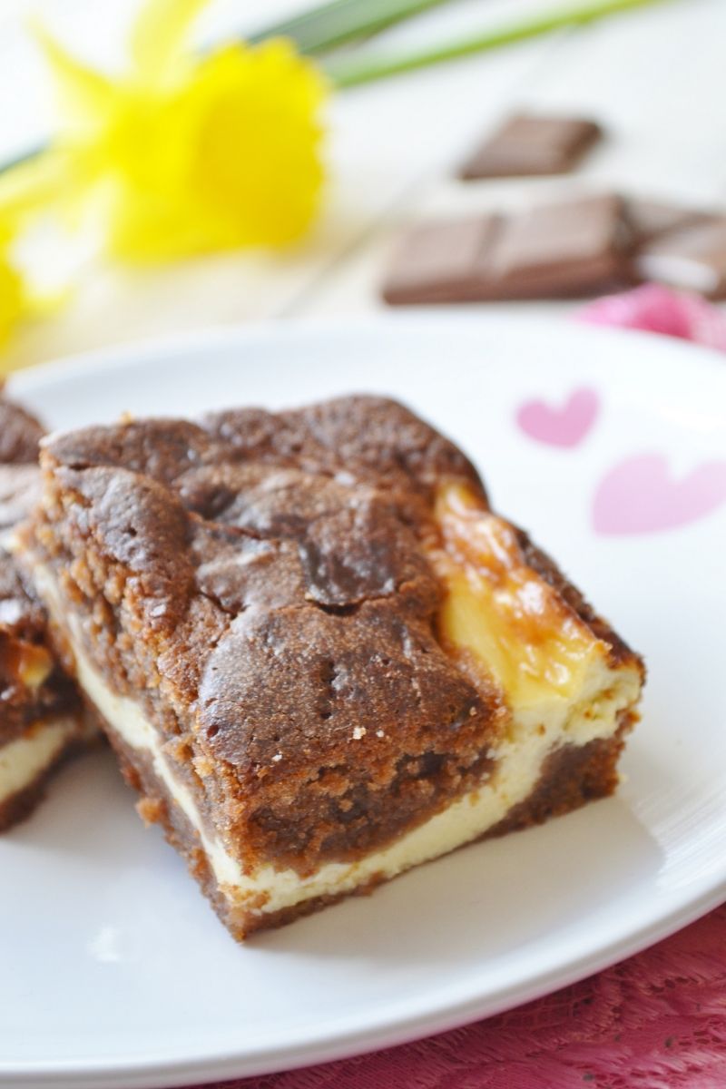 Brownie z serkiem  Brownie z serkiem