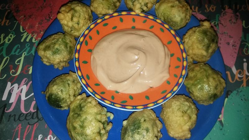 Brukselka smażona w cieście Brukselka smażona w cieście