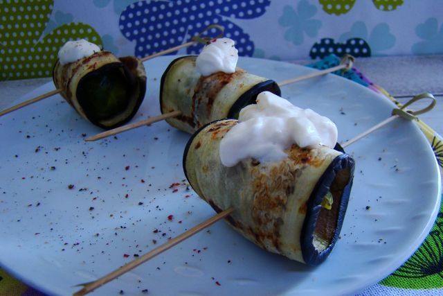 Brukselka zawijana w bakłażana 