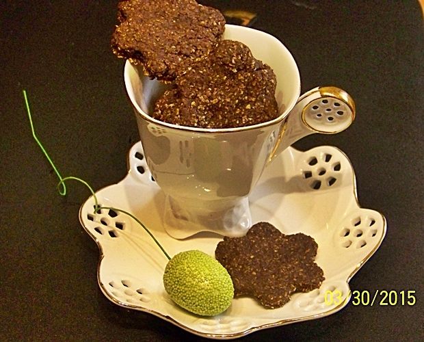 Brunsli - tradycyjne szwajcarskie ciasteczka Brunsli - tradycyjne szwajcarskie ciasteczka