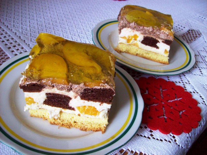 Brzoskwiniowa szachownica Brzoskwiniowa szachownica