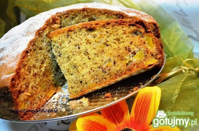 Brzoskwiniowo herbaciane ciacho