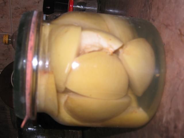 brzoskwiniowy kompot