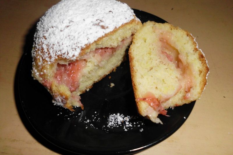 Buchty z truskawkami Buchty z truskawkami