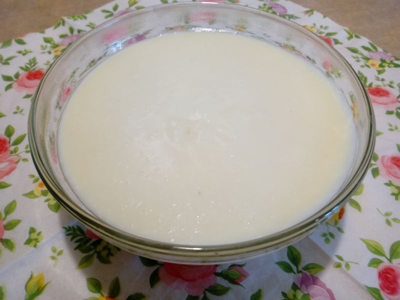 Budyń kokosowy z białą czekoladą Budyń kokosowy z białą czekoladą