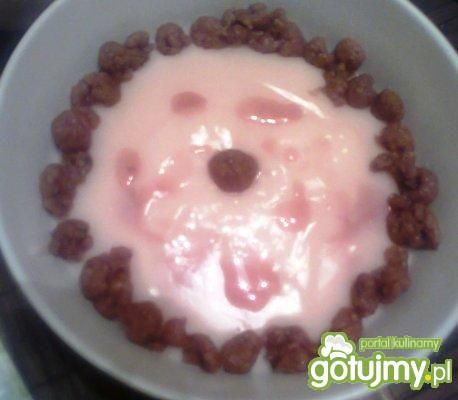 budyń malinowy dla dorosłych