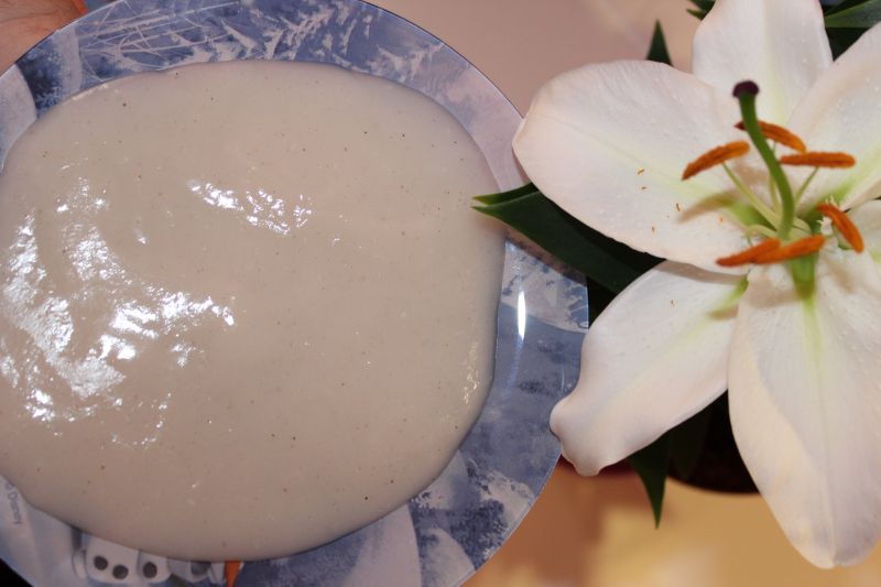 Budyń na domowym mleku kokosowym Budyń na domowym mleku kokosowym