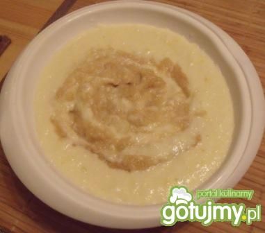 Budyń z jabłkiem- dla najmłodszych