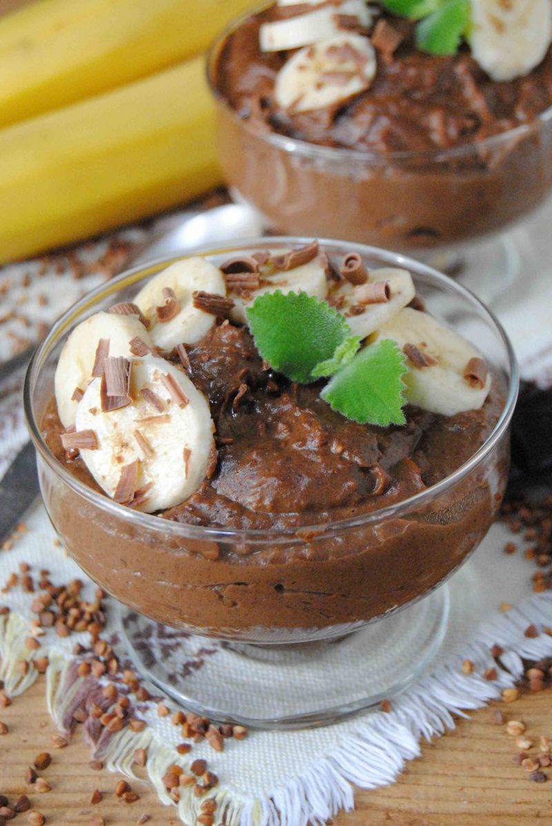 Budyń z kaszy gryczanej