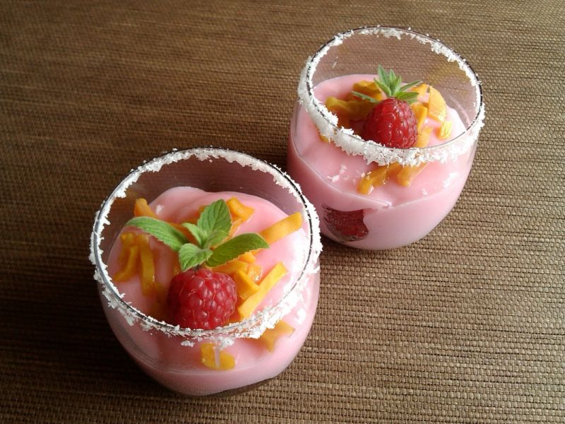 Budyń z niespodzianką 