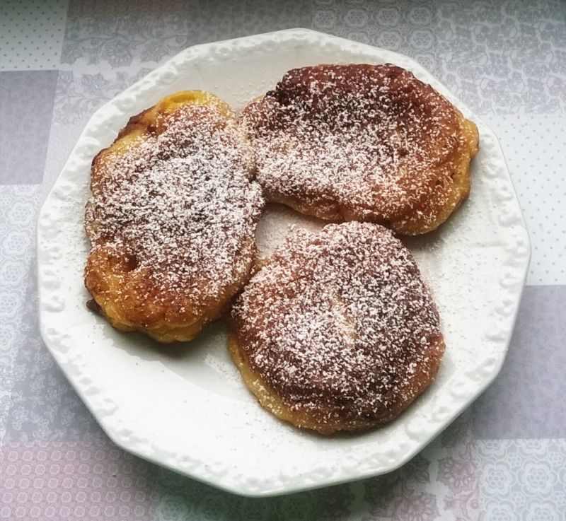Budyniowe placuszki z mandarynką Budyniowe placuszki z mandarynką