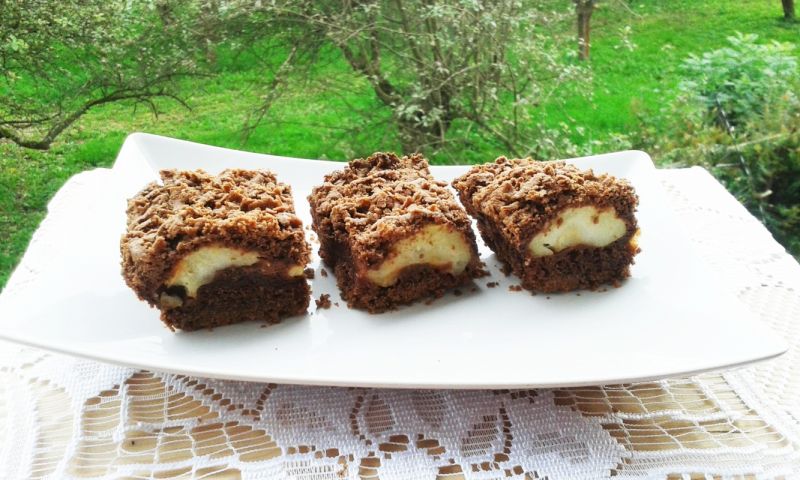 Budyniowe z jabłkami