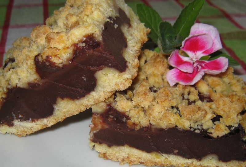 Budyniowiec na kruchym cieście   Budyniowiec na kruchym cieście