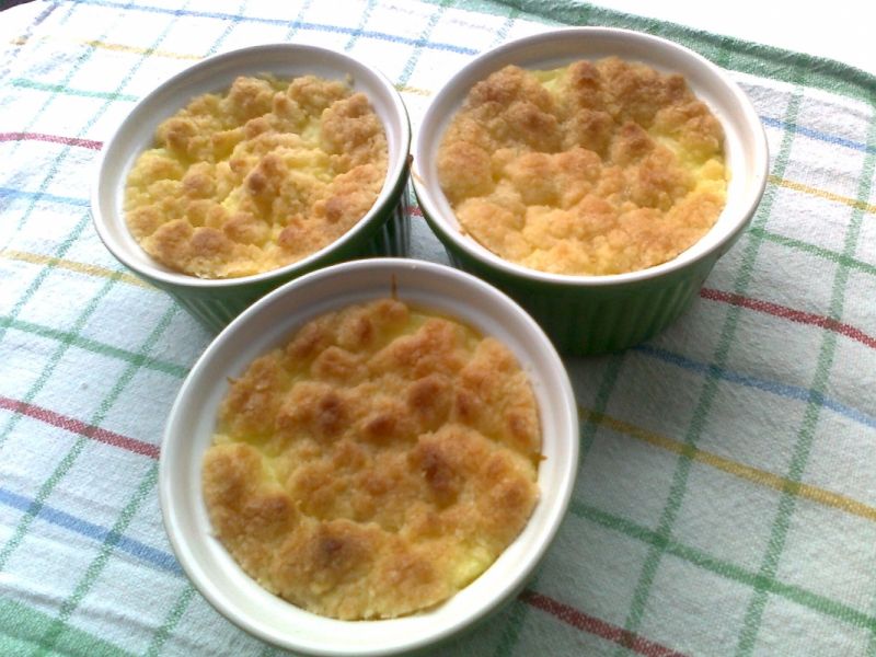 Budyniowy deser z kruszonką Budyniowy deser z kruszonką