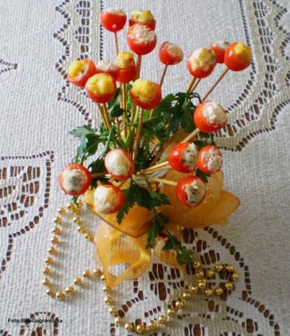 Bukiecik na jednego gryza :