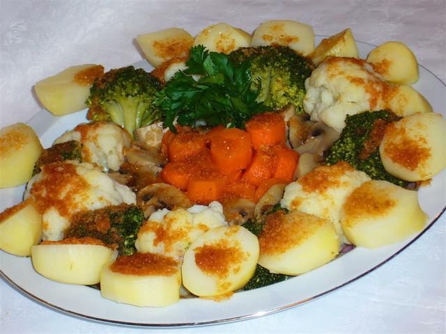 Bukiet gotowanych jarzyn wyśmienity Bukiet gotowanych jarzyn wyśmienity