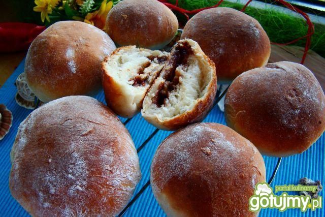 Bułeczki bananowo-czekoladowe Bułeczki bananowo-czekoladowe