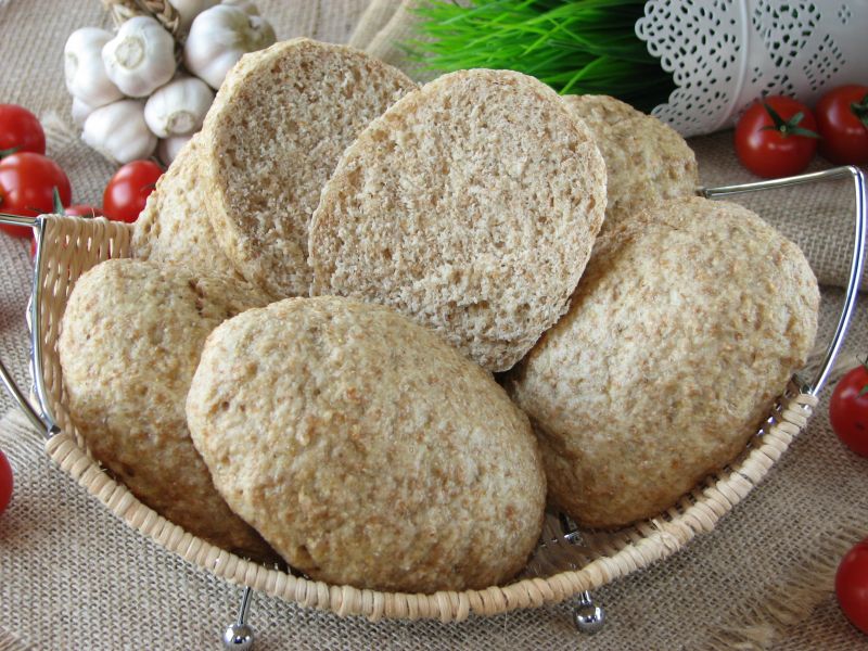 Bułeczki grahamki Bułeczki grahamki