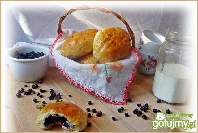 Bułeczki jagodzianki 