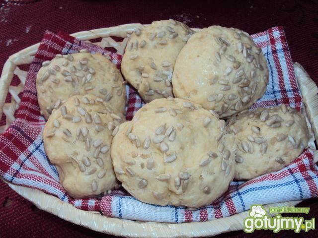 Bułeczki maślane ze słonecznikiem Bułeczki maślane ze słonecznikiem