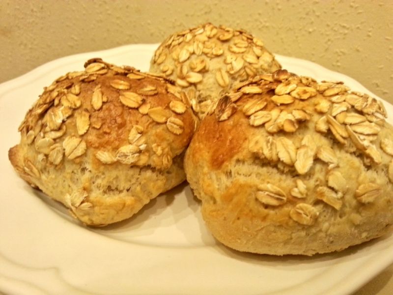 Bułeczki owsiane Bułeczki owsiane