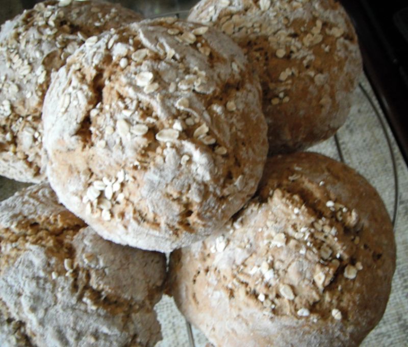 Bułeczki owsiane Bułeczki owsiane