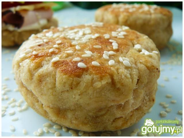 Bułeczki pełnoziarniste z patelni Bułeczki pełnoziarniste z patelni