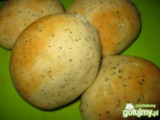 Bułeczki pietruszką i pieprzem pachnące Bułeczki pietruszką i pieprzem pachnące