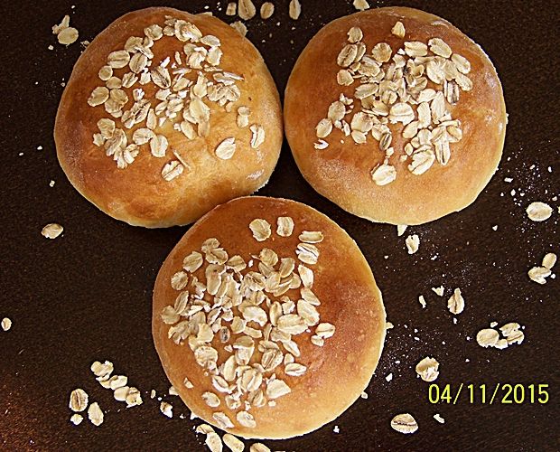 Bułeczki pszenno-owsiane 