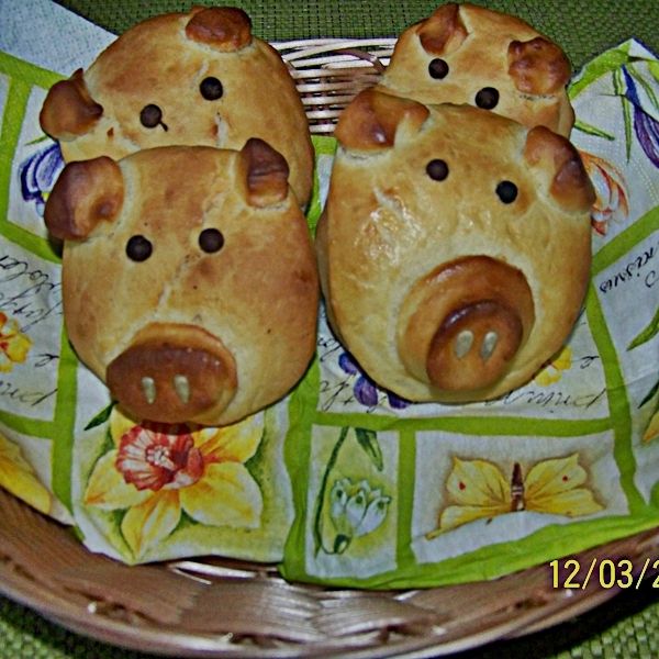 Bułeczki świnki Bułeczki świnki