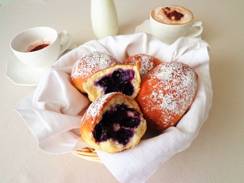 Bułeczki z borówkami