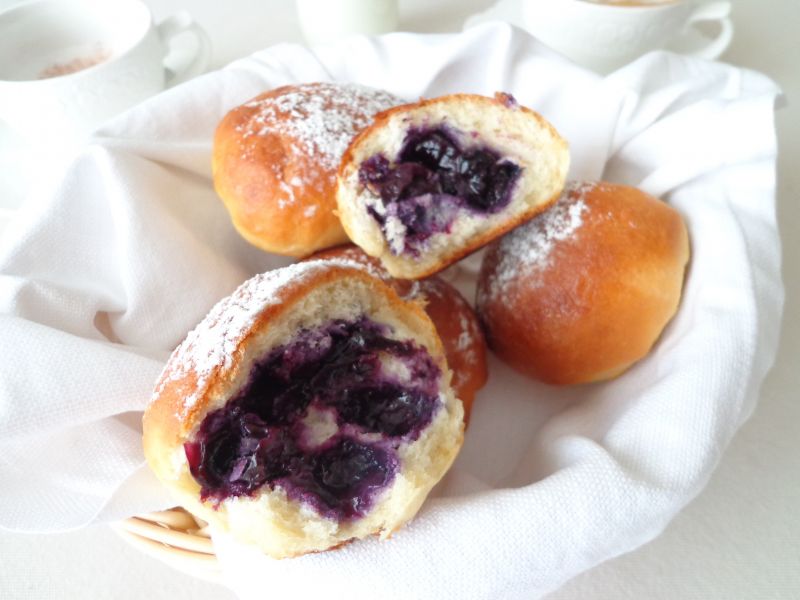 Bułeczki z borówkami