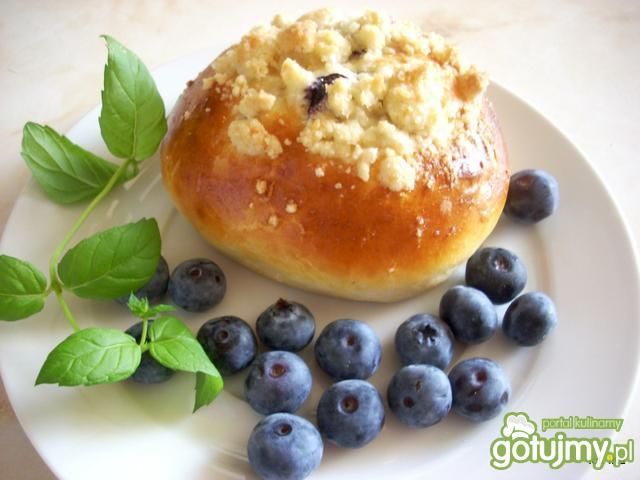 Bułeczki z borówkami 