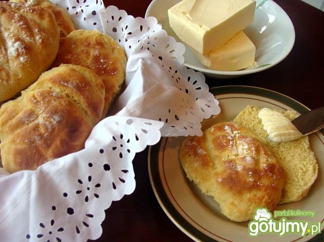 Bułeczki z mąką kukurydzianą  Bułeczki z mąką kukurydzianą