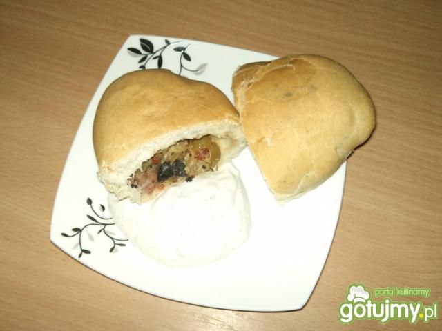 Bułeczki z sylwestrowym farszem