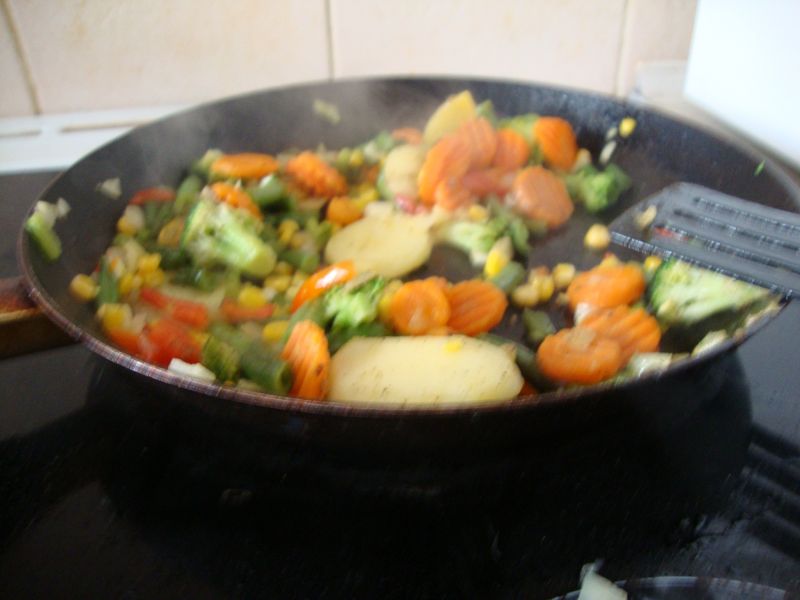 Bulgur z warzywami