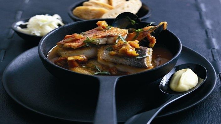 Bulion z owoców morza