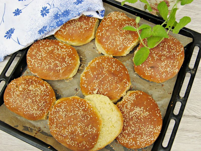 Bułki do burgerów Bułki do burgerów