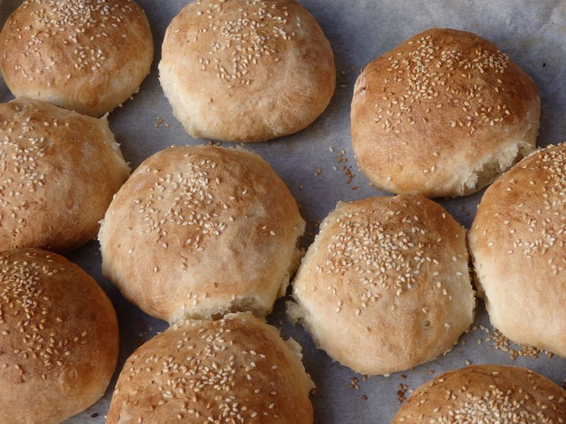 Bułki do hamburgerów