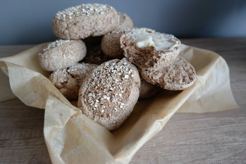 Bułki  grahamki Bułki  grahamki