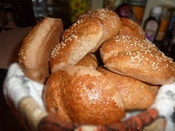 Bułki otrębowo - orkiszowe Bułki otrębowo - orkiszowe