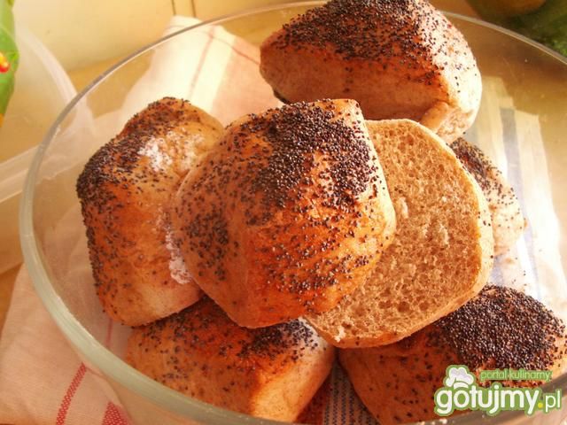 Bułki z otrębami Bułki z otrębami