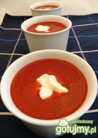 Buraczany krem z jabłkiem Buraczany krem z jabłkiem