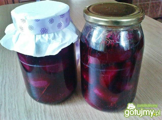 Buraczki marynowane na zimę 