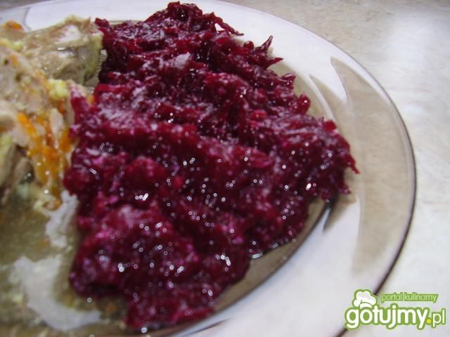 Buraczki na gęsto 