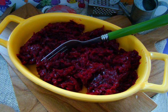 Buraczki obiadowe z zasmażką 