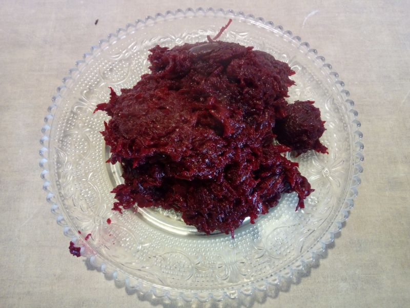 Buraczki tarte na ciepło Buraczki tarte na ciepło