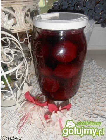 Buraczki w marynacie octowej