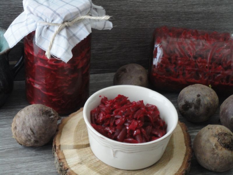 Buraczki w słoiku na zimę Buraczki w słoiku na zimę