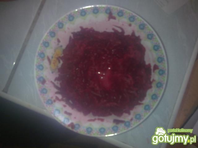 Buraczki w śmietanie 2